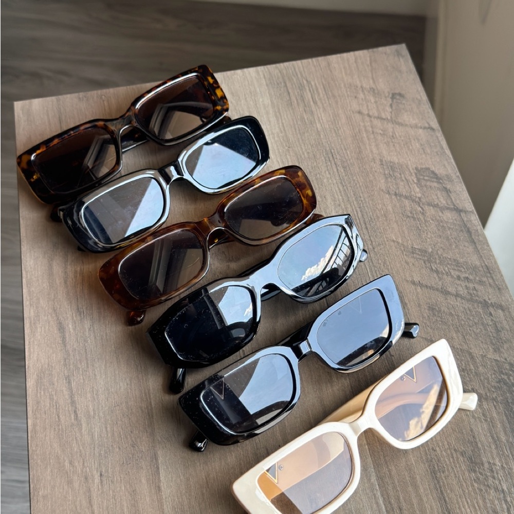 Chic Rectangular Sunglasses Collection - image 1